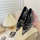 Versace Medusa rhinestone pointed high heel sandals
