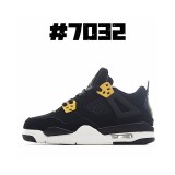 NIKE Kids Shoes AIR Jordan 4 Retro Sneaker Luxury Designer Children's Shoes