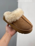Designer slippers for women clogs slides mule platform sandals boots slide khaki brown grey ankle knee snow wool winter warm fur booties