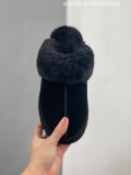 Designer slippers for women clogs slides mule platform sandals boots slide khaki brown grey ankle knee snow wool winter warm fur booties