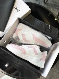 CELINE couple's low-top thick-soled sneakers casual sneakers white shoes