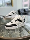 CELINE couple's low-top thick-soled sneakers casual sneakers white shoes