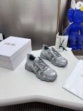 Dior show latest Star series mesh breathable sneakers casual thick-soled dad shoes