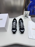 Dior show latest Star series mesh breathable sneakers casual thick-soled dad shoes