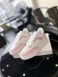 CELINE couple's low-top thick-soled sneakers casual sneakers white shoes
