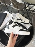 CELINE couple's low-top thick-soled sneakers casual sneakers white shoes