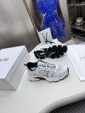 Dior show latest Star series mesh breathable sneakers casual thick-soled dad shoes