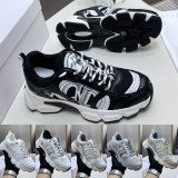 Dior show latest Star series mesh breathable sneakers casual thick-soled dad shoes