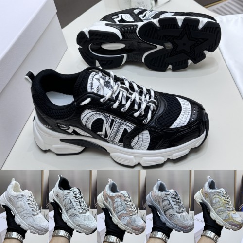 Dior show latest Star series mesh breathable sneakers casual thick-soled dad shoes