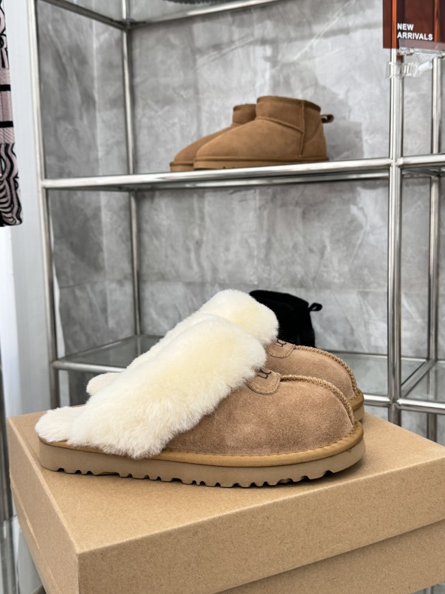 Designer brand women's slippers flat snow boots