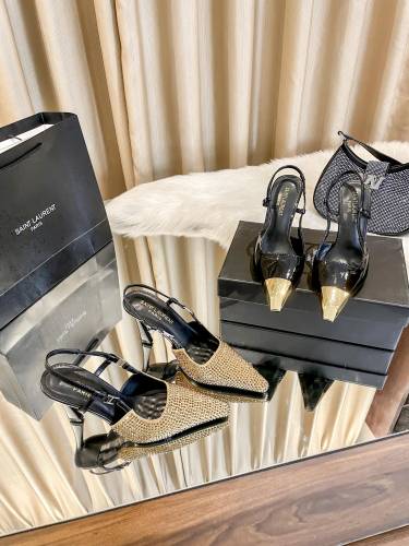 Yves Saint Laurent high heels YSL sandals