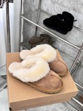 Designer brand women's slippers flat snow boots