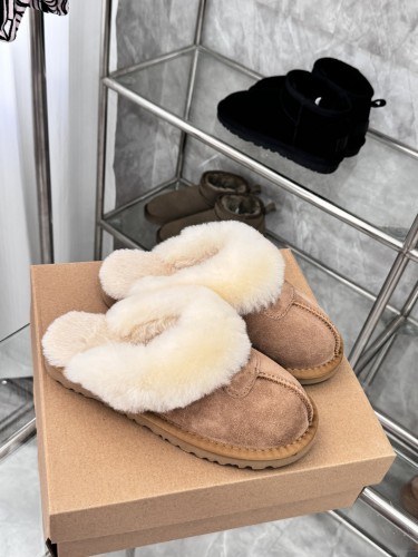 Designer brand women's slippers flat snow boots
