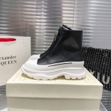 Alexander McQueen zip-front platform boots