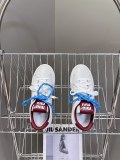 2024ss MIUMIU colorful strap casual white shoes women's sports shoes sneakers