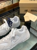 Miu Miu x New Balance co-branded Sneakers NB retro casual sports shoes training shoes Forrest Gump shoes couples