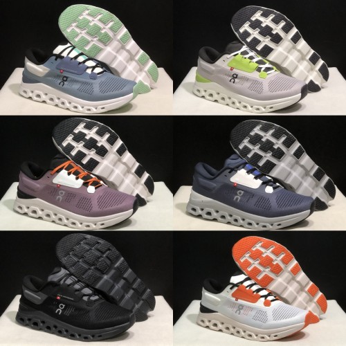 On Cloudstratus 3 Comfort Shock Absorption Breathable Poly Anti-slip Running Shoes