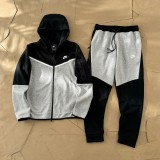 Nike Sportswear Tech Fleece Windrunner Casual Sports Jacket Coat Weatpants Set