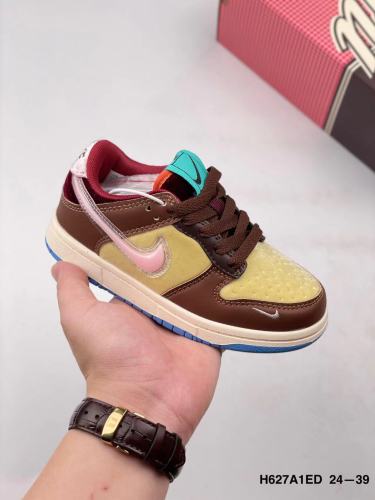 NIKE Kids Shoes SB Dunk Low Rrtro Sneaker Luxury Designer Children's Shoes