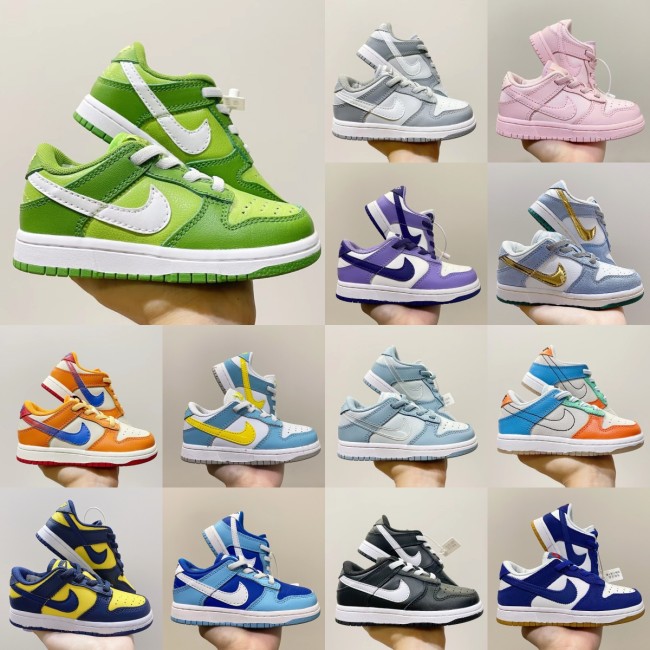 NIKE Kids Shoes SB Dunk Low Rrtro Sneaker Luxury Designer Children's Shoes