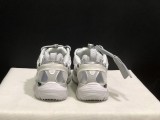 OFF-WHITE Be Right Back Round Toe Lace-Up Lifestyle Shoes Sports Jogging Shoes Sneakers