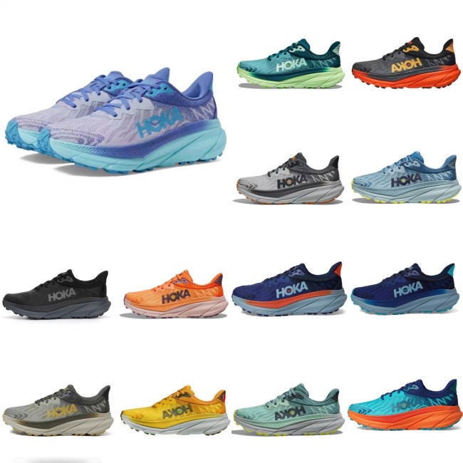 HOKA ONE ONE Challenger ATR 7 sneakers trendy comfortable versatile classic shock-absorbing non-slip running shoes