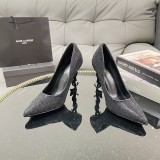 Yves Saint Laurent Sandals YSL pointed heels high heels single shoes