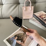MiuMiu candy-colored platform slippers Roman style beach sandals