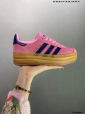 Adidas Originals Gazelle Bold W Retro versatile thick-soled low-top casual sports sneakers