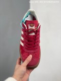 Adidas Originals Gazelle Bold W Retro versatile thick-soled low-top casual sports sneakers