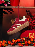 Adidas Originals Gazelle Bold W Retro versatile thick-soled low-top casual sports sneakers