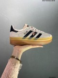 Adidas Originals Gazelle Bold W Retro versatile thick-soled low-top casual sports sneakers