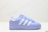 Adidas Originals Superstar XLG Shell Toe Thick Sole Casual Sneakers