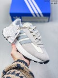 Adidas Retropy E5 Popcorn Midsole Retro Sports Casual Running Shoes
