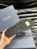 Dior sandals high-end men's leather outsole summer slippers