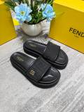 Fendi Spring Summer FF Letter Printed Thick-soled Slippers Casual Sandals