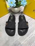 Fendi Spring Summer FF Letter Printed Thick-soled Slippers Casual Sandals