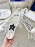 Dior classic three-dimensional printed embroidered canvas shoes sneakers women's casual shoes board shoes