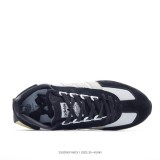 Adidas Racing E5 Boost Prototype Speed ​​Lightweight Retro Series All-match Breathable Sports Jogging Shoes