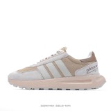 Adidas Racing E5 Boost Prototype Speed ​​Lightweight Retro Series All-match Breathable Sports Jogging Shoes
