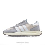 Adidas Racing E5 Boost Prototype Speed ​​Lightweight Retro Series All-match Breathable Sports Jogging Shoes