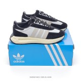 Adidas Racing E5 Boost Prototype Speed ​​Lightweight Retro Series All-match Breathable Sports Jogging Shoes