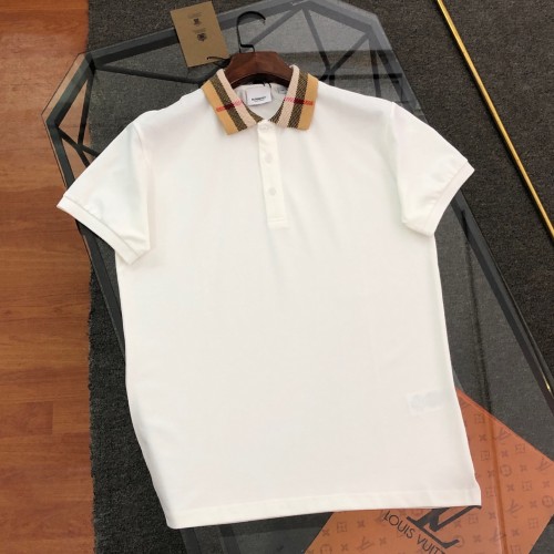 2025ss Burberry Classic plaid patchwork polo shirt T-shirt Size:S-3XL