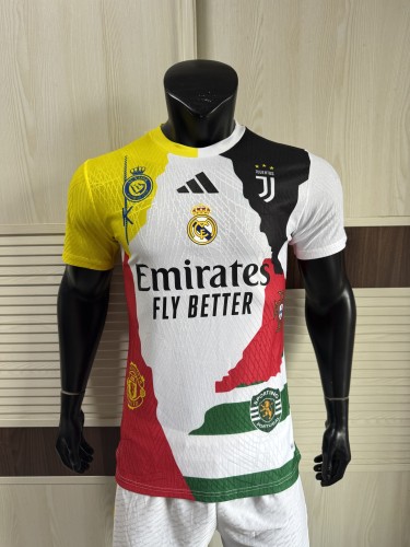 25ss 26ss Adidas Cristiano Ronaldo Commemorative Edition Soccer Jersey Player Version