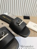Alexander McQueen flat slippers flip flops casual sandals