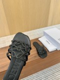 LOEWE Hollow Flat Slippers Casual Sandals Vacation Beach Shoes