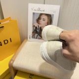 FENDI canvas casual shoes sneakers