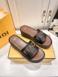 Fendi platform thick sole heightening sandals slippers