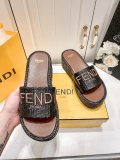 Fendi platform thick sole heightening sandals slippers