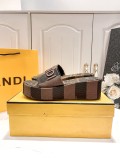 Fendi platform thick sole heightening sandals slippers